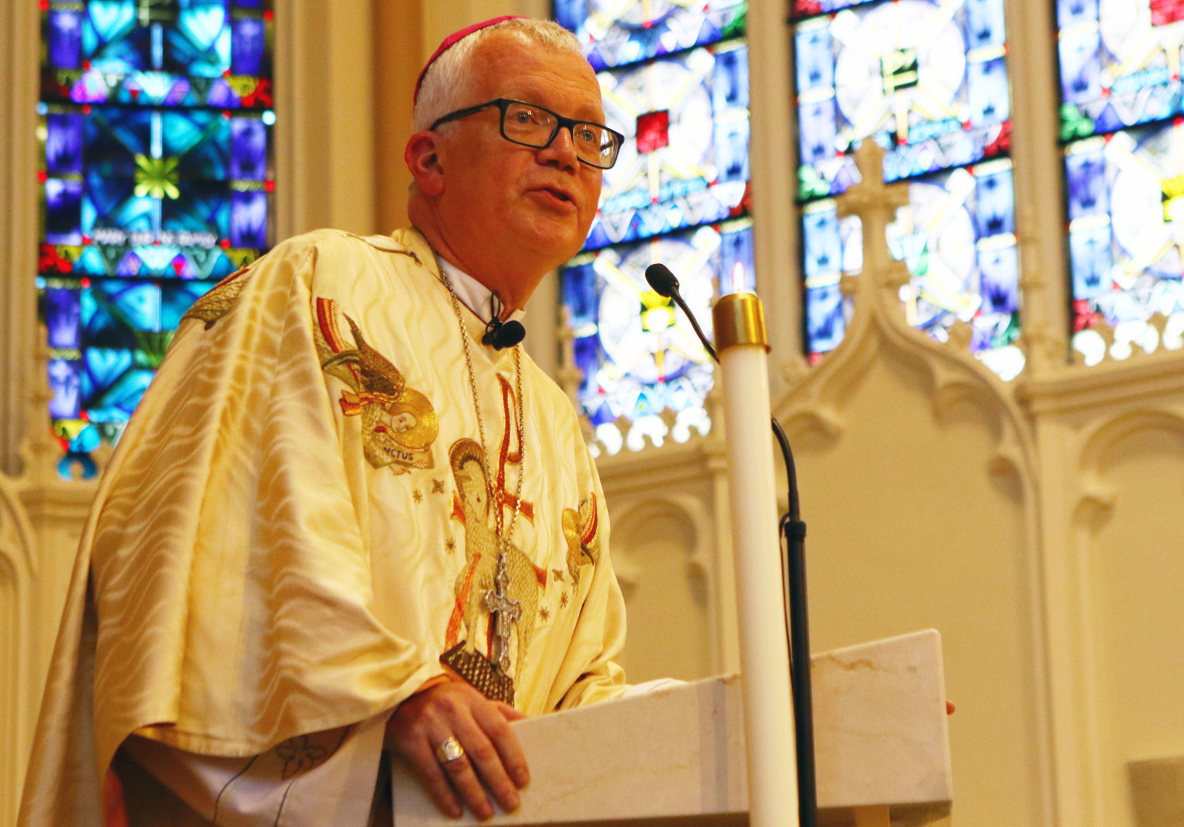 Bishop Hying's final mass